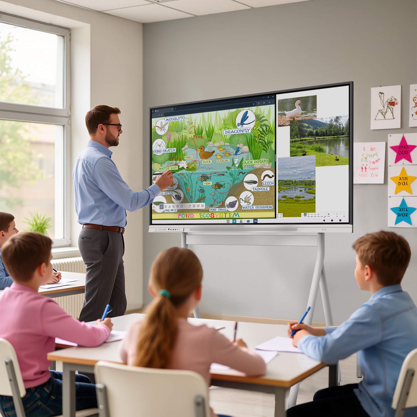 25,000+ Educators trust Nework smart whiteboard in their classrooms
